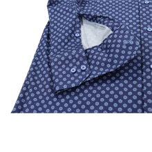 Load image into Gallery viewer, FW22 Max Colton James Shirt in Navy Dot
