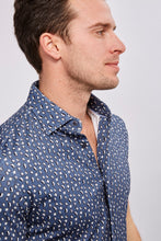 Load image into Gallery viewer, SS23 Denim Blue Penguins Shirt
