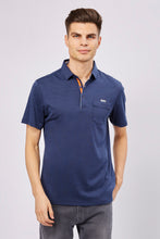 Load image into Gallery viewer, Navy Polo Knit
