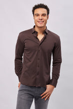 Load image into Gallery viewer, FW22 Max Colton James Shirt in Brown
