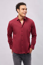 Load image into Gallery viewer, FW22 Max Colton James Shirt in Burgundy
