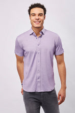 Load image into Gallery viewer, Short Sleeve Lavender Knit
