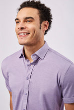 Load image into Gallery viewer, Short Sleeve Lavender Knit
