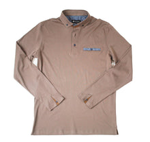Load image into Gallery viewer, Taupe Knit Polo
